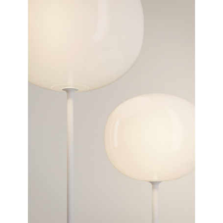 KARE Lampe sur pied Riva, multicolore, textile, bois, hauteur 160 cm