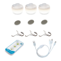 Lot 3 lampes sans fil LED Cherry Mini - Newgarden