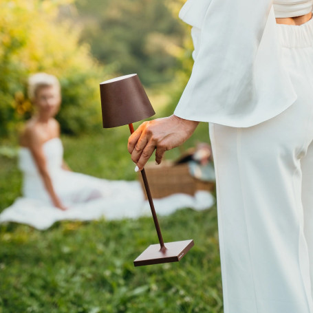 Lampe LED rechargeable Poldina Pro - Zafferano