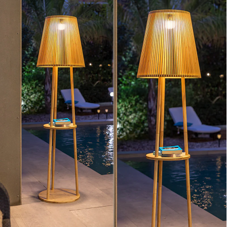 Lampadaire sans fil  solaire LED Okinawa - Newgarden