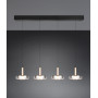 Suspension LED Celeste 4 lumières - Trio Leuchten