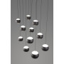 Suspension LED Cannon 11 lampes linéaire - Musterring