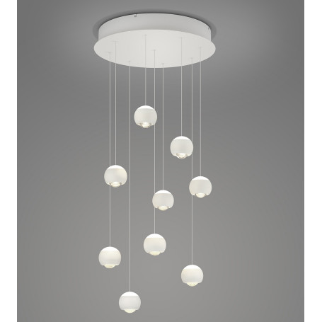 Suspension LED Cannon 9 lampes - Musterring