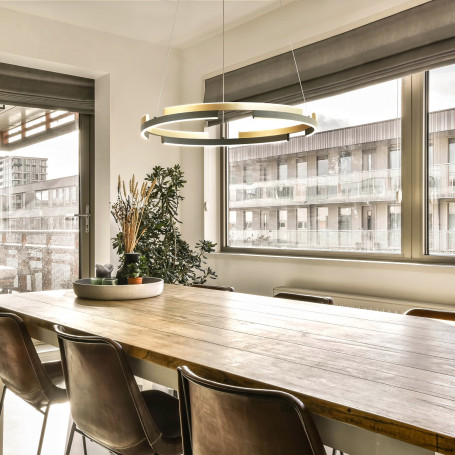 Suspension LED CCT Circly télécommande - Fischer&Honsel