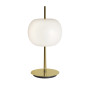 Lampe Kushi 10th verre opalin - Kundalini