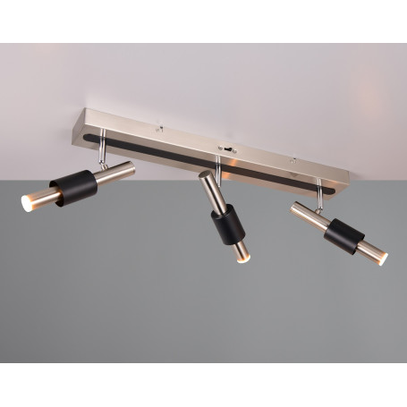 Barre 3 spots orientables à LED Ikaris - Trio Lighting