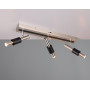 Barre 3 spots orientables à LED Ikaris - Trio Lighting