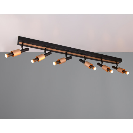 Barre 6 spots orientables à LED Ikaris - Trio Lighting 