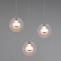 Suspension LED Flynt 3 lampes - Trio Lighting