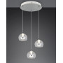 Suspension LED Flynt 3 lampes - Trio Lighting