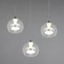 Suspension LED Flynt 3 lampes - Trio Lighting
