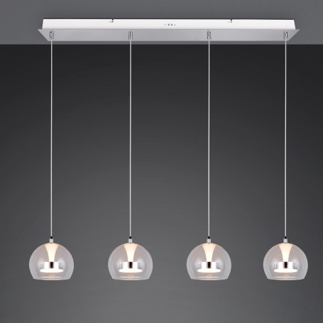 Suspension LED linéaire Flynt 4 lampes - Trio Lighting