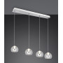 Suspension LED linéaire Flynt 4 lampes - Trio Lighting