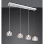 Suspension LED linéaire Flynt 4 lampes - Trio Lighting