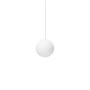 Suspension Mapa 10cm verre opalin - Ideal Lux