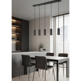 Suspension linéaire Soka 5 lampes - Trio Lighting
