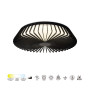 Ventilateur de plafond Himalaya à Led intégrée Noir - Mantra