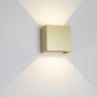 Applique d'extérieur LED Davos XL Doré - Mantra