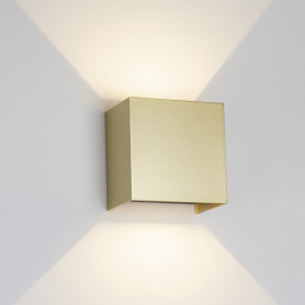 Applique d'extérieur LED Davos XL Doré - Mantra