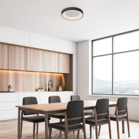 Plafonnier LED Niseko II 50 cm avec télécommande - Mantra