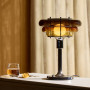 Lampe Sunset verre ambre - Market Set