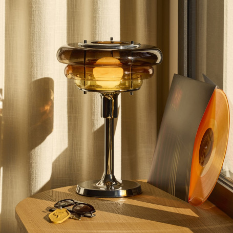 Lampe Sunset verre ambre - Market Set