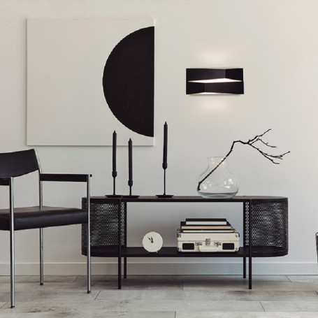 Applique LED Fuji 14W Noir ou Blanc - Mantra