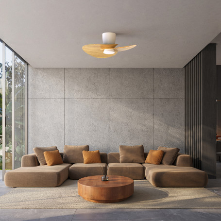 Ventilateur de plafond à éclairage LED Nenufar - Mantra