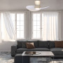 Ventilateur de plafond à éclairage LED Nenufar - Mantra