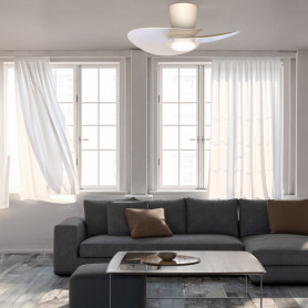 Ventilateur de plafond à éclairage LED Nenufar - Mantra