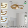 Ventilateur de plafond à éclairage LED Rose - Mantra