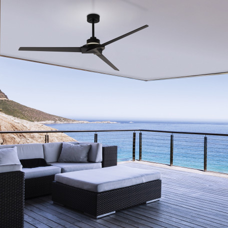 Ventilateur de plafond à LED Brisa IP44 - Mantra