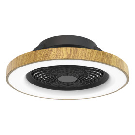 Ventilateur à LED Tibet Mantra - Bois - Comptoir des Lustres