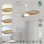 Ventilateur de plafond à éclairage LED Infinity - Mantra