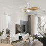 Ventilateur de plafond à éclairage LED Infinity - Mantra
