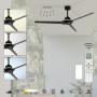Ventilateur de plafond à LED Brisa-Mini IP44 - Mantra