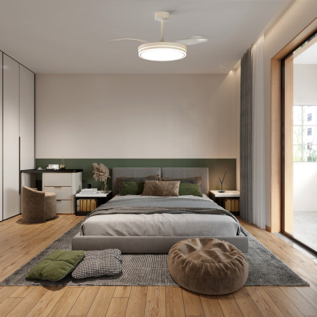 Ventilateur de plafond à LED Luna M - Mantra