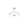 Ventilateur à éclairage LED Coin à pales rétractables - Mantra