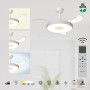 Ventilateur de plafond à LED Coin Fan Mini Smart - Mantra