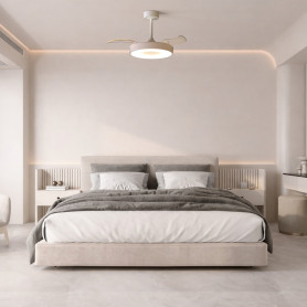 Ventilateur de plafond à LED Coin Fan Mini Smart - Mantra