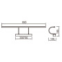 Applique pour tableau LED Paracuru 89 cm - Mantra