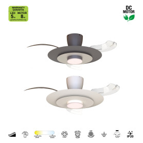 Ventilateur de plafond à LED Kyoto - Mantra