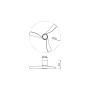 Ventilateur de plafond LED Nemo XS - Mantra