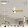 Ventilateur de plafond LED Nemo XS - Mantra