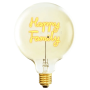Ampoule LED à filament ambrée Happy family - MITB