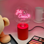 Socle de lampe Pop - Message in the bulb