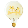 Ampoule LED à filament ambrée Life is beautiful - MITB