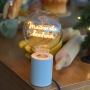 Ampoule LED à filament ambrée Maison du bonheur - MITB