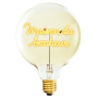 Ampoule LED à filament ambrée Maison du bonheur - MITB