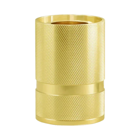 Socle de lampe Madison en aluminium H 11 cm - MITB